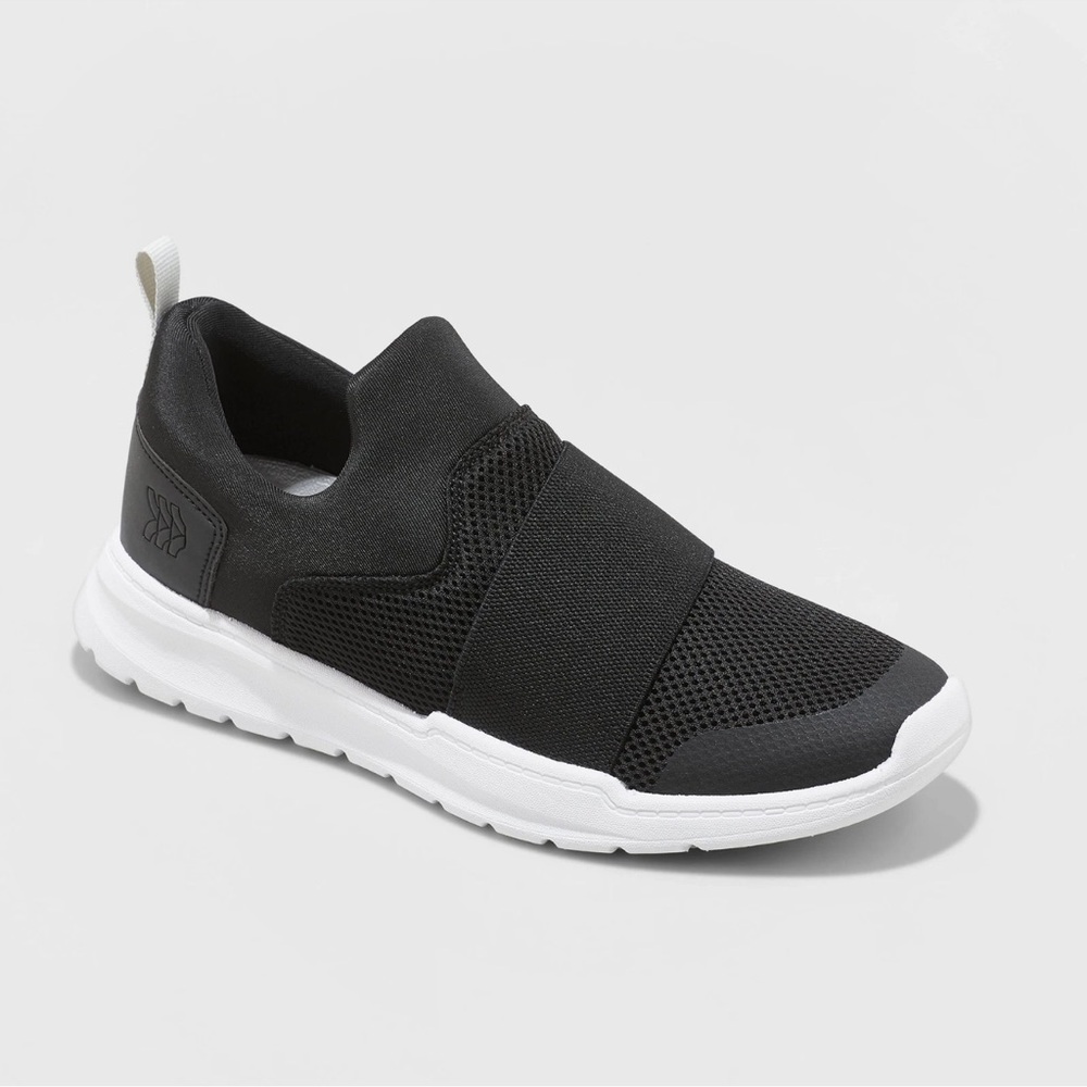 NWT $30 all in motion slip on sneakers or water shoe Black Size 10